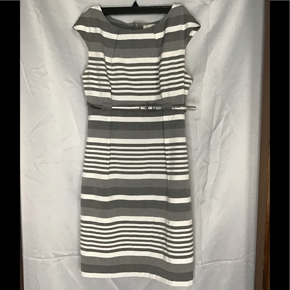 Dana Buchman belted dress